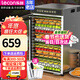 樂(lè )創(chuàng  )（lecon）干果機商用家用水果零食烘干機10層寵物狗狗凍干食品風(fēng)干機辣椒藥材肉干蔬菜全自動(dòng)風(fēng)干機 【新款最快次日達】18層雙風(fēng)機層距20mm