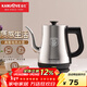金灶（KAMJOVE）燒水壺全自動(dòng)一體自動(dòng)斷電長(cháng)嘴電熱水壺 茶臺熱水壺家用全鋼壺體泡茶專(zhuān)用快速燒水電水壺 T-93 1L 不銹鋼色