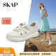 圣伽步（SKAP）涼鞋女士夏季透氣包頭軟底沙灘鞋
