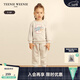 Teenie Weenie  Kids小熊童裝秋季款女寶寶休閑百搭衛衣衛褲兩件套 花灰色 100 cm