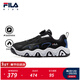 斐樂(lè )FILA童鞋兒童籃球鞋2025冬季款男女大童旋鈕運動(dòng)鞋 黑/月巖灰-BL 38 內長(cháng)23.5cm