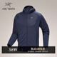 ARC'TERYX始祖鳥(niǎo) DELTA HOODY 男子 抓絨衫 BLACK SAPPHIRE/藍黑色 M