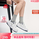 卡帕（Kappa）官方背靠背女鞋春季厚底小白鞋女休閑運動(dòng)板鞋子女 經(jīng)典白 38