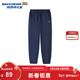 Skechers斯凱奇兒童休閑運動(dòng)褲秋冬童裝衛褲男女加絨保暖舒適褲子L425K117 常規/藏青色/002Z 160