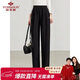 俞兆林媽媽裝春秋裝褲子中老年女裝休閑褲長(cháng)褲女褲 YT22KZ6