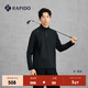 Rapido靂霹道春夏男士半拉鏈立領(lǐng)長(cháng)袖套頭衛衣CN5Z41L02 黑色 L 175/92A
