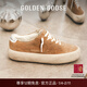 GOLDEN GOOSE【明星同款】男女鞋Space-Star厚底休閑臟臟鞋GGDB 女款淺棕色 （尺碼偏大半碼） 38