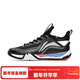 李寧（LI-NING）羽毛球鞋男女款Ⅱ貼地飛行2 PRO專(zhuān)業(yè)比賽羽鞋 黑色/標準白 40 