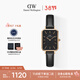 丹尼爾惠靈頓（DanielWellington）【學(xué)生禮物】DW女士手表復古小方表輕奢小眾石英腕表送女友DW435