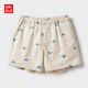 優(yōu)衣庫嬰幼兒寶寶松緊短褲26春夏新款485322 30 淺米色 90