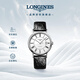 浪琴（LONGINES）瑞士手表 時(shí)尚系列 男士皮帶機械表L49214112