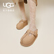 UGG春季女士時(shí)尚舒適炫金系列純色圓頭厚底休閑瑪麗珍鞋 1167550 SAN | 沙色 38