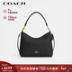 蔻馳（COACH）【品牌直供】禮物女士LAUREL中號單肩手提腋下包黑色CR148