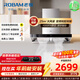 老板（Robam）【雙子星65X3S】油煙機（65D3S同款）變頻雙腔25立方風(fēng)量1000Pa 強勁靜壓 揮手智控大吸力抽油煙機 【雙子星首選Top1版】變頻25風(fēng)量65X3S