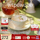 Wedgwood【新年禮物】歡愉假日咖啡杯碟陶瓷茶杯碟高顏值杯碟情侶杯 歡愉假日樹(shù)莓杯碟1個(gè)220ml