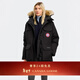 加拿大鵝（Canada Goose）Expedition 女士遠征派克大衣戶(hù)外休閑外套大鵝羽絨服 4660L 61 黑色 建議選擇小一碼，該款尺碼偏大 XS