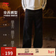 李寧休閑褲男子直筒傘兵褲休閑長(cháng)褲AKXV479