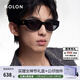 BOLON暴龍眼鏡【女神節禮物】林一同款墨鏡貓眼窄框太陽(yáng)鏡偏光鏡BL3208 C10 亮黑色-偏光