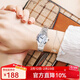 卡西歐（CASIO）手表 碎碎冰簡(jiǎn)約小巧指針?shù)搸?商務(wù)學(xué)生石英表送女友 LTP-1241D-2A