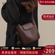 viney牛皮單肩包包女包品牌斜挎包輕奢生日新年禮物送女友老婆 【咖啡色】高檔復古實(shí)用小包 時(shí)尚百搭休閑洋氣小眾水桶包