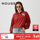 moussy 女裝新款米奇POLO寬松T恤028GAY90-5030 080紅色 均碼
