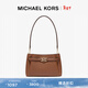 MICHAEL KORS【新年禮物】邁克高仕 MK Angelina 小號通勤單肩腋下包斜挎包 牛皮棕 230 NS