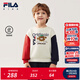 斐樂(lè )FILA【液氨整理】?jì)和b衛衣2026年春季新款男小童套頭上衣 乳白米色-IV 130
