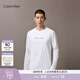 Calvin KleinJeans春秋男士休閑通勤ck字母印花圓領(lǐng)內搭打底衫長(cháng)袖T恤上衣