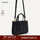 PEDRO甜巧系列經(jīng)典格紋小方包手提單肩斜挎女包PW2-55210035 黑色 XS