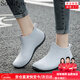 SooGree低幫雨鞋女短筒雨靴防水時(shí)尚百搭舒適防滑耐磨休閑日常水鞋防雨水 防水雨靴女灰色-不加絨 38