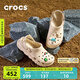 CROCS卡駱馳蝸輪洞洞鞋男女同款戶(hù)外休閑鞋男鞋拖鞋|208776 水泥灰-160 40 (250mm)