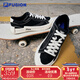 FILA FUSION斐樂(lè )男鞋潮牌板鞋情侶運動(dòng)鞋休閑鞋經(jīng)典帆布鞋男女鞋 黑色-BK 情侶款 42