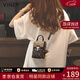 viney手機包包女包品牌斜挎包輕奢手提包生日三八38女神節禮物老婆 【咖色】3.8節送媽媽實(shí)用高檔洋氣單肩包 時(shí)尚百搭休閑小眾迷你小包