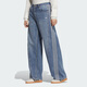 阿迪達斯（adidas）三葉草系列 女 ADI DENIM W 運動(dòng)直筒長(cháng)褲 JN0726 藍色 28