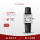 卡地亞(Cartier)坦克系列石英女表白盤(pán)皮帶29.5x22mmWSTA0135 生日禮物
