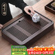 尚言坊茶盤(pán)帶排水家用簡(jiǎn)易托盤(pán)竹制功夫茶具干泡盤(pán)小型儲水式小茶臺