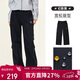 駱駝女裝山海梭織加絨長(cháng)褲男女秋季保暖三防軟殼褲休閑工裝長(cháng)褲
