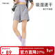 駱駝女裝速干短褲女夏季透氣吸汗運動(dòng)褲五分褲冰感防曬速干褲男