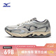 美津濃（MIZUNO）【W(wǎng)AVE ORION】男女運動(dòng)跑步鞋 緩震支撐厚底復古休閑鞋