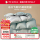 羅萊家紡 羽絨被 A類(lèi)95%水洗鵝絨被子保暖冬被芯 約4.3斤綠