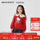 巴拉巴拉女童衛衣2025春秋上衣可愛(ài)【HelloKittyIP商場(chǎng)同款】201125121007