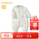巴拉巴拉嬰兒睡袋寶寶兒童防踢被新生兒全棉柔軟舒適滿(mǎn)印清新209325181202