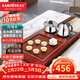 金灶（KAMJOVE） 整套茶具功夫茶盤(pán)玫瑰實(shí)木自動(dòng)上水茶臺泡茶機茶海家用茶具套裝 搭配H-K9爐、茶具、茶渣桶 1個(gè)