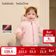 巴拉巴拉童裝兒童棉服女男幼童外套2025秋冬裝三防加厚保暖萌208425106204