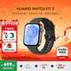 華為（HUAWEI）手表WATCH FIT 3【情人節禮物】智能運動(dòng)健康管理藍牙通話(huà)輕薄大屏NFC門(mén)禁支付送男女士朋友禮物 幻夜黑【甄選定制表帶+精美表盤(pán)】