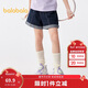 巴拉巴拉兒童牛仔褲短褲夏季薄款中大童女童褲子時(shí)尚純棉