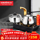 金灶（KAMJOVE） 電磁爐泡茶壺自動(dòng)上水電熱水壺電茶爐茶臺燒水壺熱水壺燒水保溫一體全自動(dòng)恒溫家用嵌入式 D608 0.9L 【臺嵌兩用】