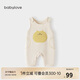 babylove寶寶背帶褲春秋外穿連體褲超萌可愛(ài)休閑長(cháng)褲洋氣嬰兒褲子