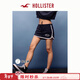 HOLLISTER25夏Y2K澤西風(fēng)撞色運動(dòng)半身裙裙褲女裝343-5104 海軍藍 S (165/68A)