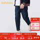 巴拉巴拉童裝男童長(cháng)褲兒童褲子2025春裝彈力牛仔褲時(shí)尚百搭潮209125108102